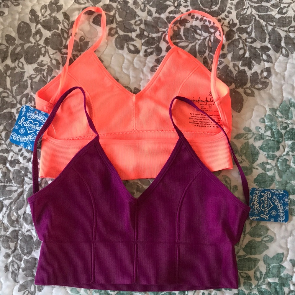 Ali low back bras NWT